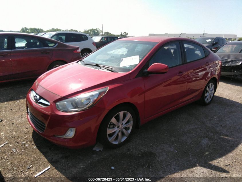 2013 HYUNDAI ACCENT GLS - KMHCU4AE3DU438413