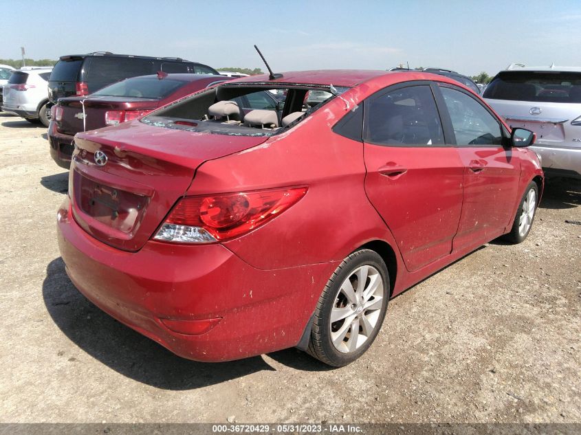 2013 HYUNDAI ACCENT GLS - KMHCU4AE3DU438413