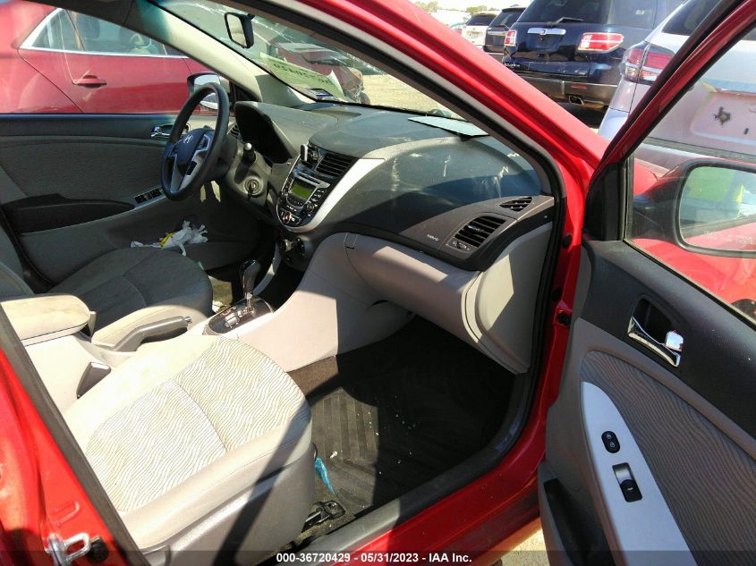 2013 HYUNDAI ACCENT GLS - KMHCU4AE3DU438413