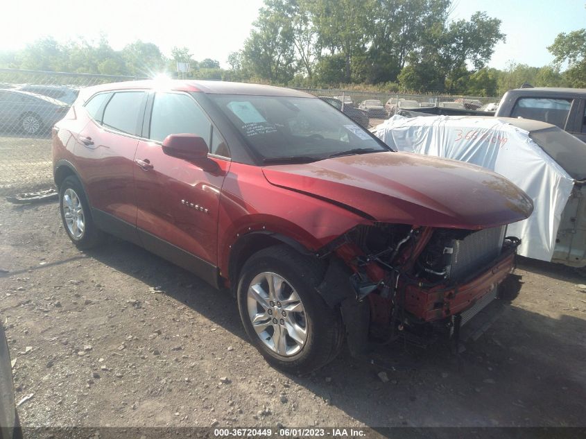 2022 CHEVROLET BLAZER LT - 3GNKBCR47NS131136