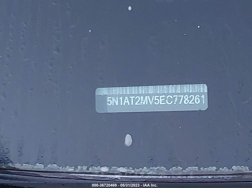 2014 NISSAN ROGUE SV - 5N1AT2MV5EC778261
