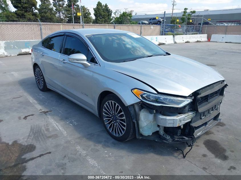 2017 FORD FUSION HYBRID - 3FA6P0RU9HR142263