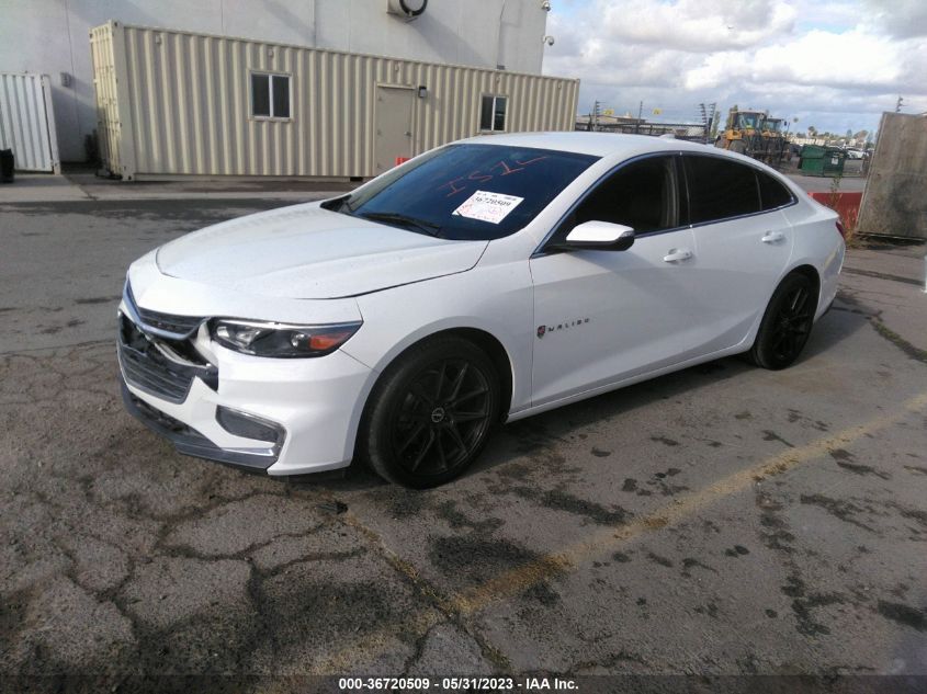 2016 CHEVROLET MALIBU LT - 1G1ZE5ST8GF240684