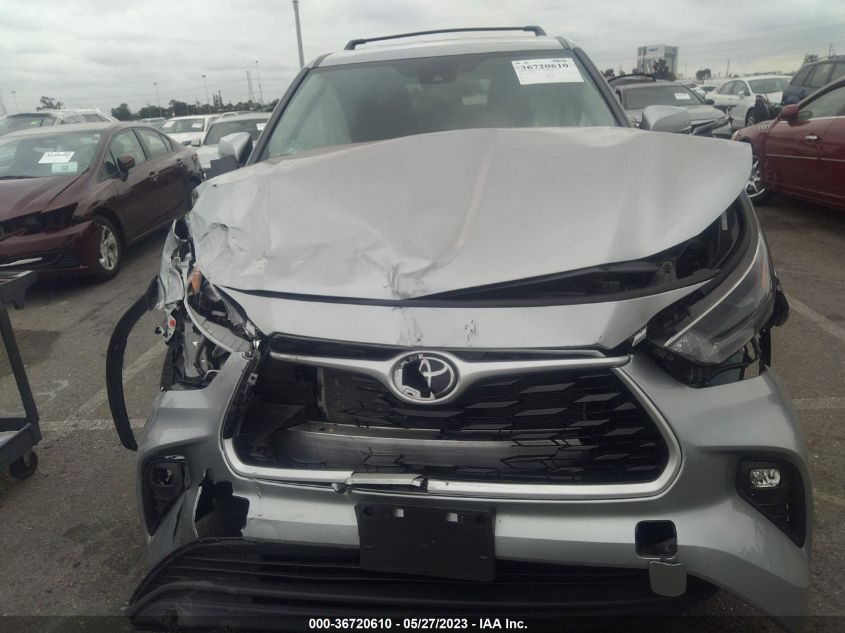 2021 TOYOTA HIGHLANDER L/LE - 5TDZZRAH9MS075773