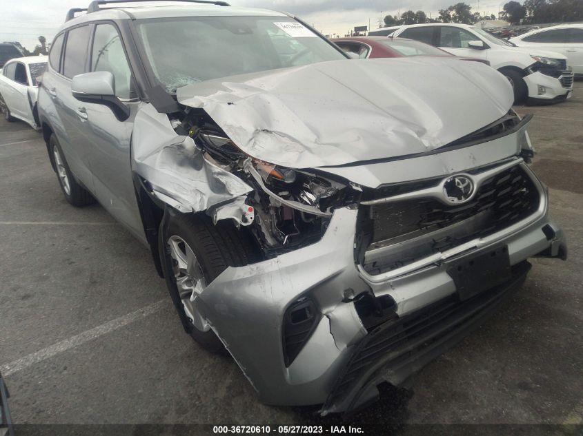 2021 TOYOTA HIGHLANDER L/LE - 5TDZZRAH9MS075773