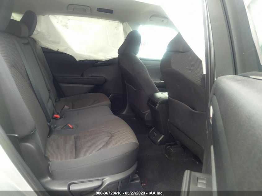 2021 TOYOTA HIGHLANDER L/LE - 5TDZZRAH9MS075773