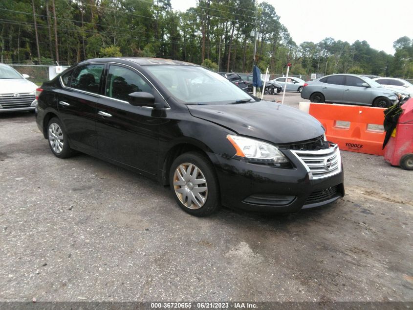 2015 NISSAN SENTRA S - 3N1AB7AP9FY308627