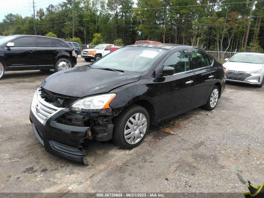 2015 NISSAN SENTRA S - 3N1AB7AP9FY308627