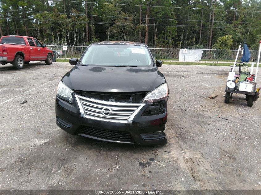 2015 NISSAN SENTRA S - 3N1AB7AP9FY308627