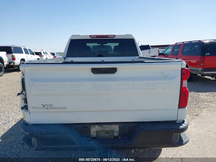 2019 CHEVROLET SILVERADO 1500 WORK TRUCK - 1GCRYAEF0KZ183644