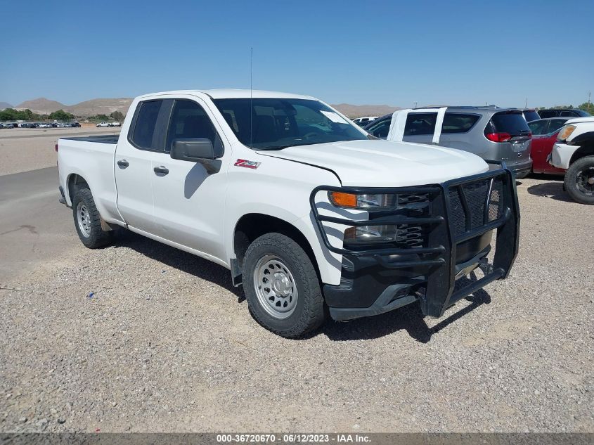 2019 CHEVROLET SILVERADO 1500 WORK TRUCK - 1GCRYAEF0KZ183644