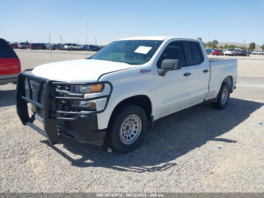 2019 CHEVROLET SILVERADO 1500 WORK TRUCK - 1GCRYAEF0KZ183644