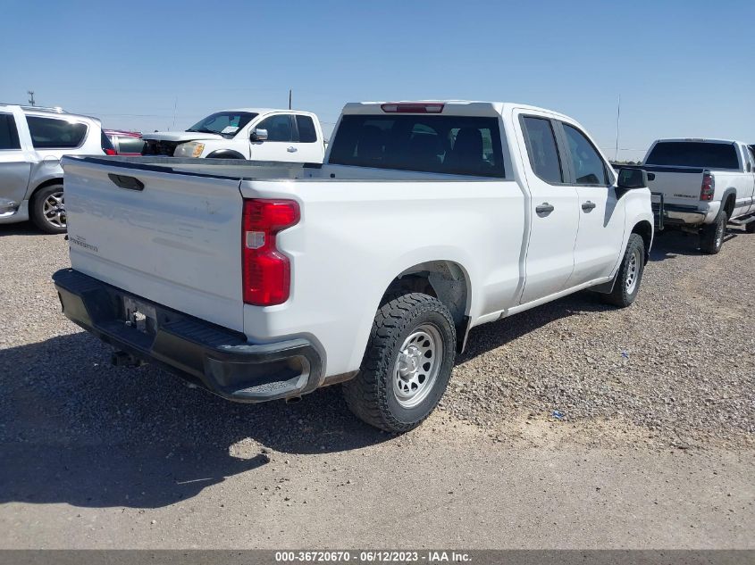2019 CHEVROLET SILVERADO 1500 WORK TRUCK - 1GCRYAEF0KZ183644