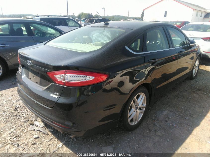 2014 FORD FUSION SE - 3FA6P0HD5ER101092