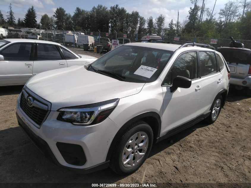 2019 SUBARU FORESTER - JF2SKACC7KH534987