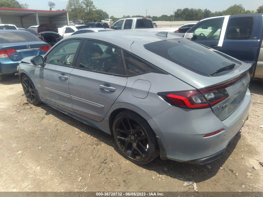 VIN 19XFL2H87NE005895 2022 HONDA CIVIC HATCHBACK SPORT