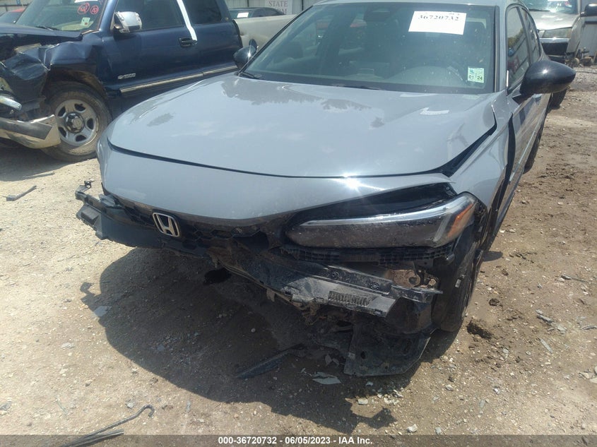 VIN 19XFL2H87NE005895 2022 HONDA CIVIC HATCHBACK SPORT