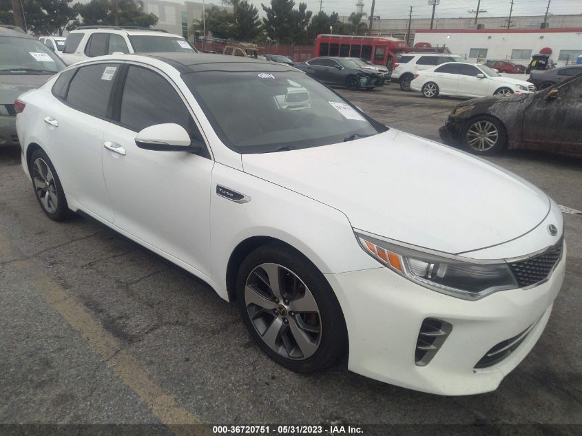 2016 KIA OPTIMA SX TURBO - 5XXGW4L26GG017606