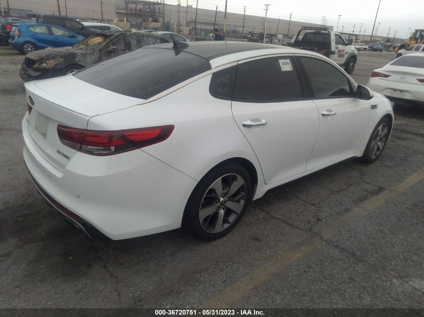 2016 KIA OPTIMA SX TURBO - 5XXGW4L26GG017606