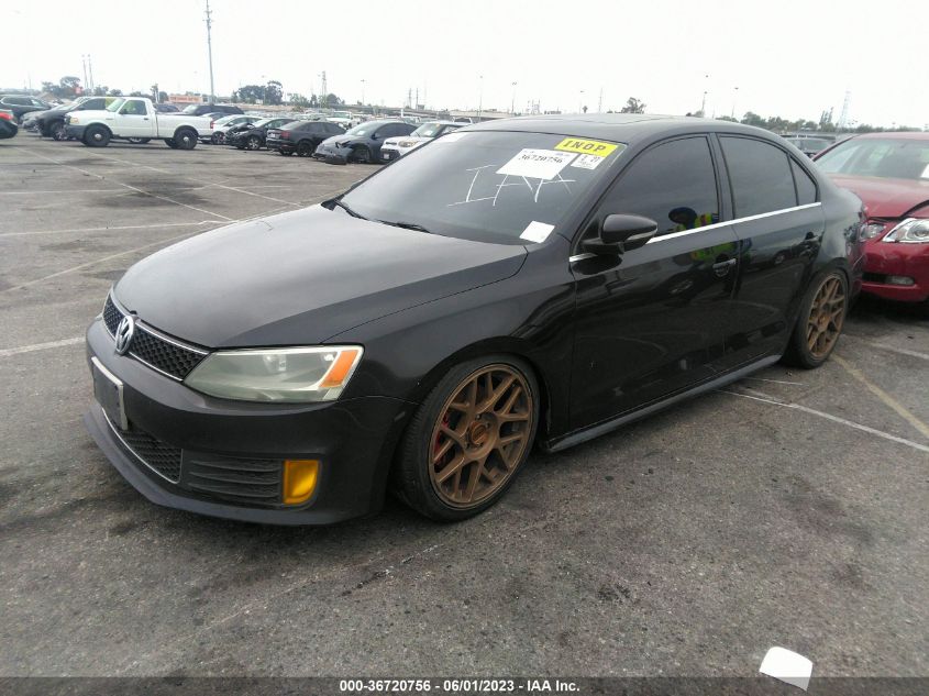 2014 VOLKSWAGEN JETTA SEDAN GLI AUTOBAHN - 3VW4T7AJ2EM222081