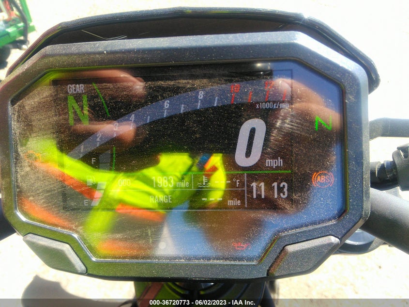 VIN ML5EREK18MDA28347 2021 KAWASAKI ER650 K