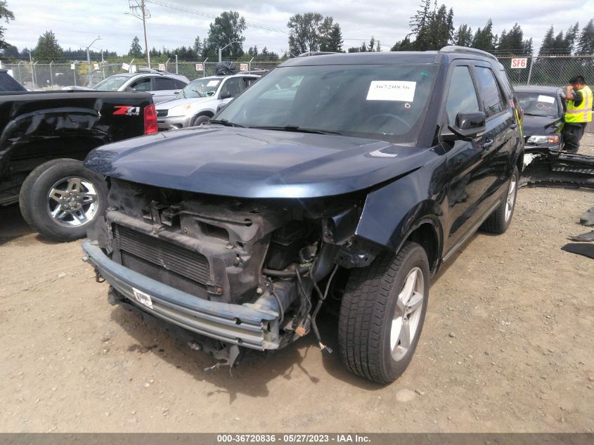 2017 FORD EXPLORER XLT - 1FM5K8DH7HGA16547