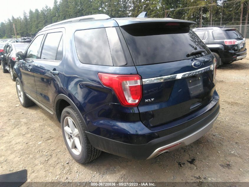 2017 FORD EXPLORER XLT - 1FM5K8DH7HGA16547