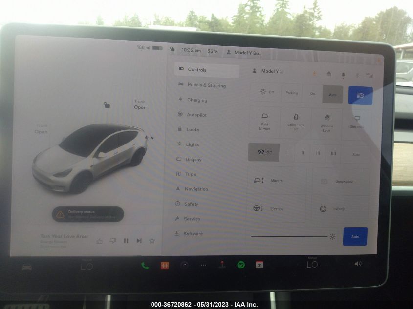 2020 TESLA MODEL Y LONG RANGE/PERFORMANCE - 5YJYGDEF1LF009928