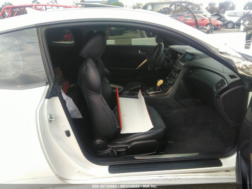 2013 HYUNDAI GENESIS COUPE 3.8 TRACK KMHHU6KJ7DU106925