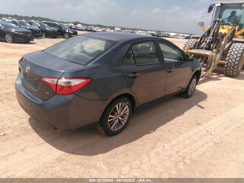 2014 TOYOTA COROLLA L/LE/S/S PLUS/LE PLUS - 5YFBURHE4EP169792
