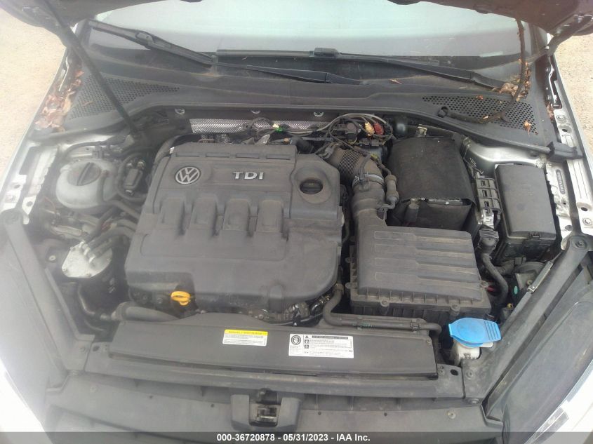 2015 VOLKSWAGEN GOLF TDI S - 3VWRA7AU5FM090389