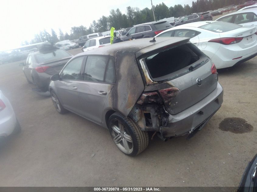 2015 VOLKSWAGEN GOLF TDI S - 3VWRA7AU5FM090389