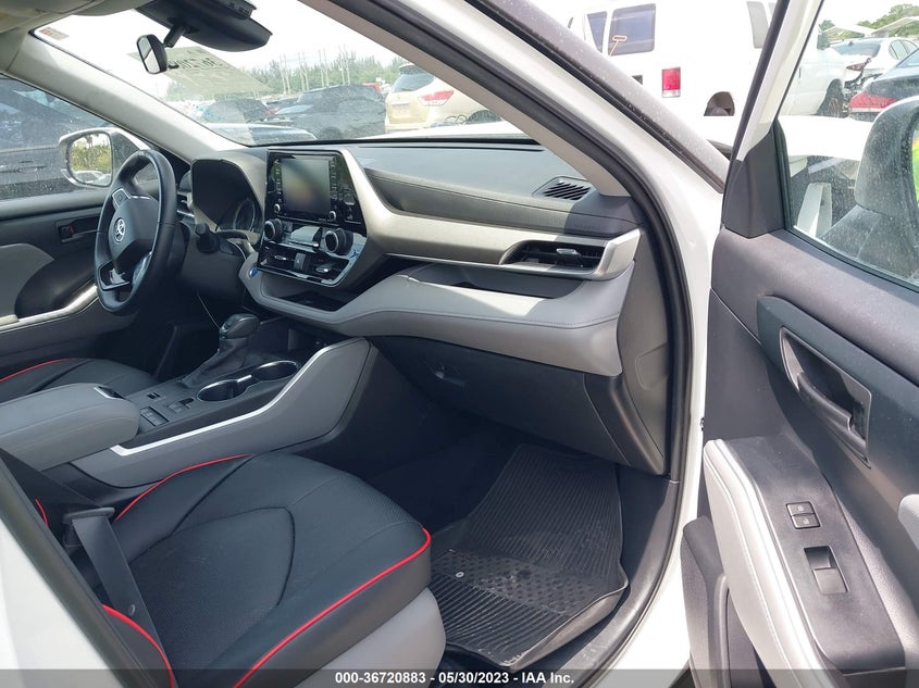 VIN 5TDZARAH9LS500804 2020 TOYOTA HIGHLANDER HYBRID LE