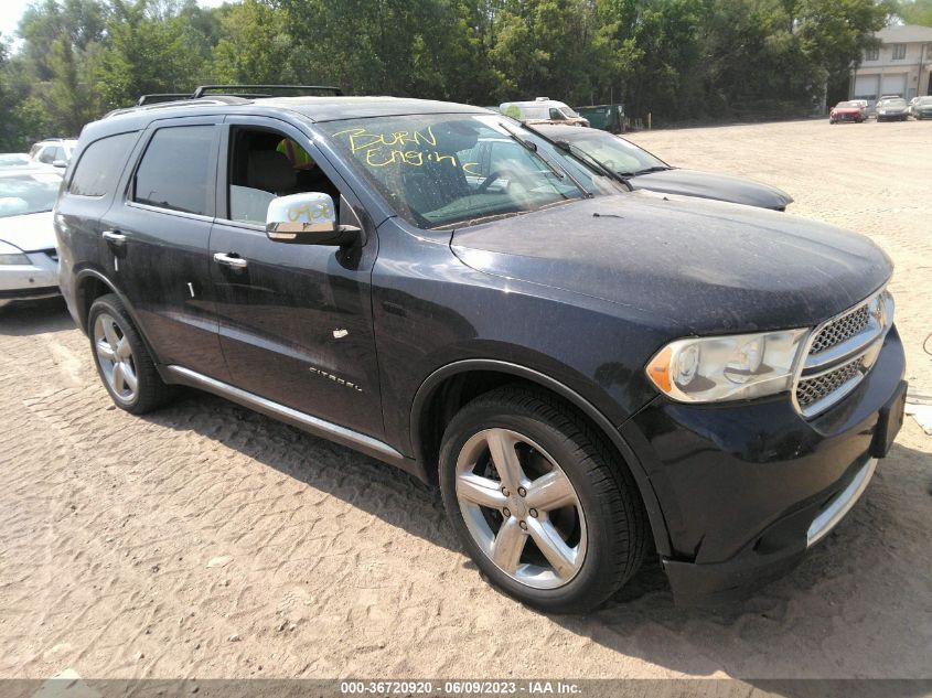2013 DODGE DURANGO CITADEL - 1C4SDJET4DC662321