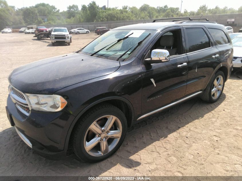 2013 DODGE DURANGO CITADEL - 1C4SDJET4DC662321