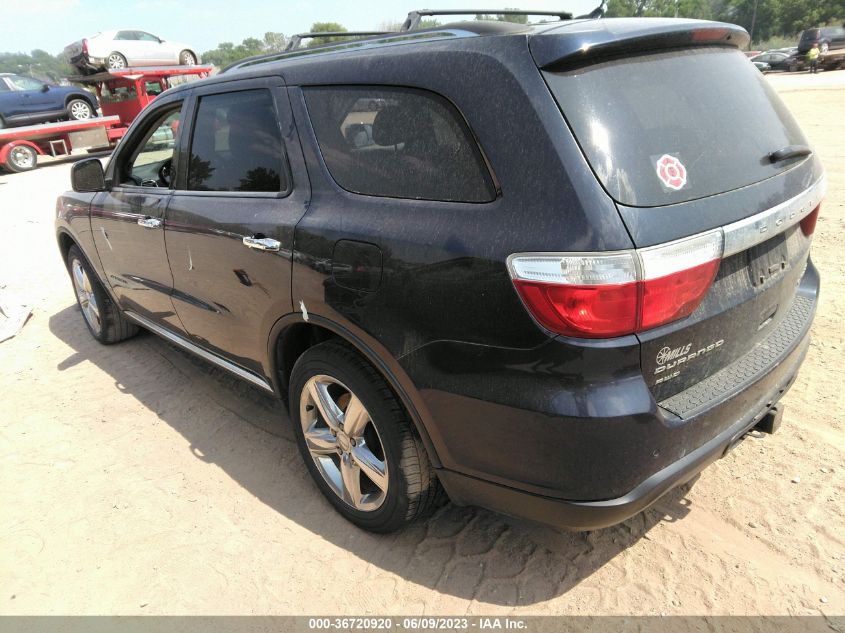 2013 DODGE DURANGO CITADEL - 1C4SDJET4DC662321