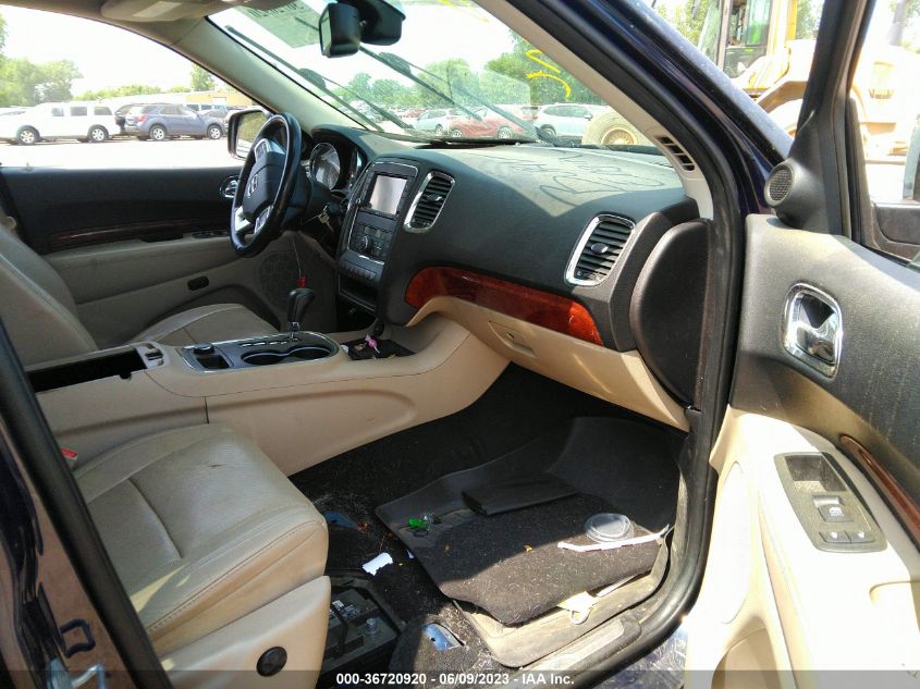 2013 DODGE DURANGO CITADEL - 1C4SDJET4DC662321