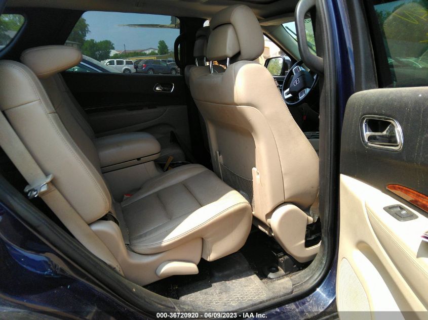2013 DODGE DURANGO CITADEL - 1C4SDJET4DC662321