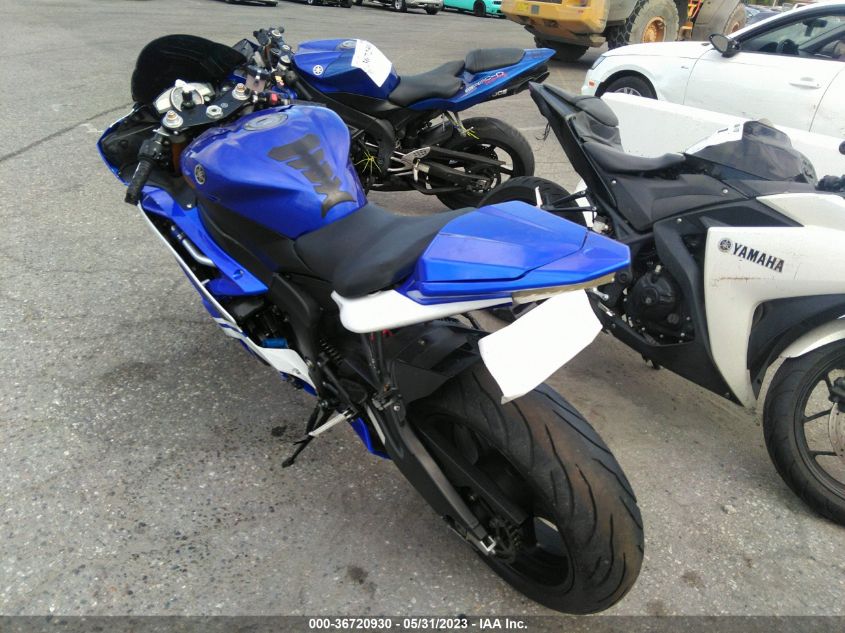 2007 YAMAHA YZFR6 L JYARJ12E47A011294