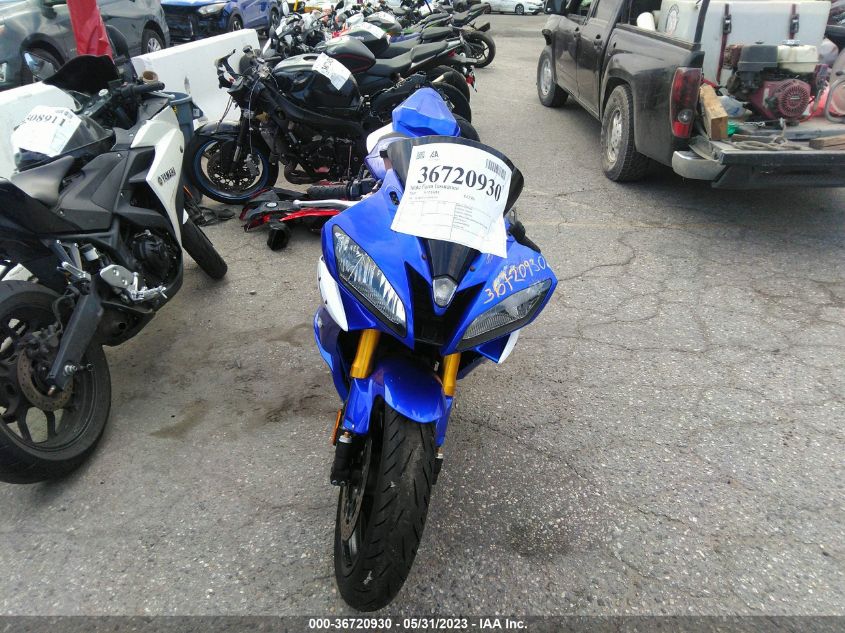 2007 YAMAHA YZFR6 L JYARJ12E47A011294