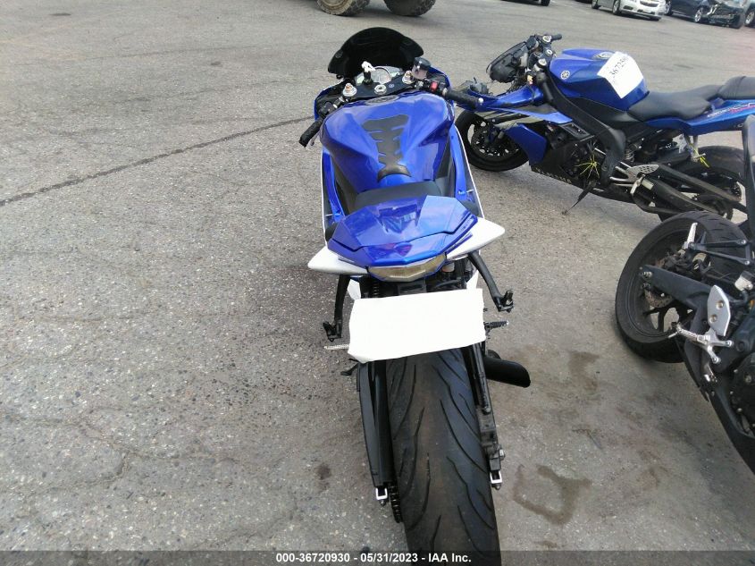2007 YAMAHA YZFR6 L JYARJ12E47A011294