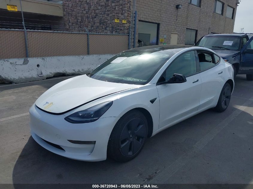 2021 TESLA MODEL 3 LONG RANGE - 5YJ3E1EB1MF879000