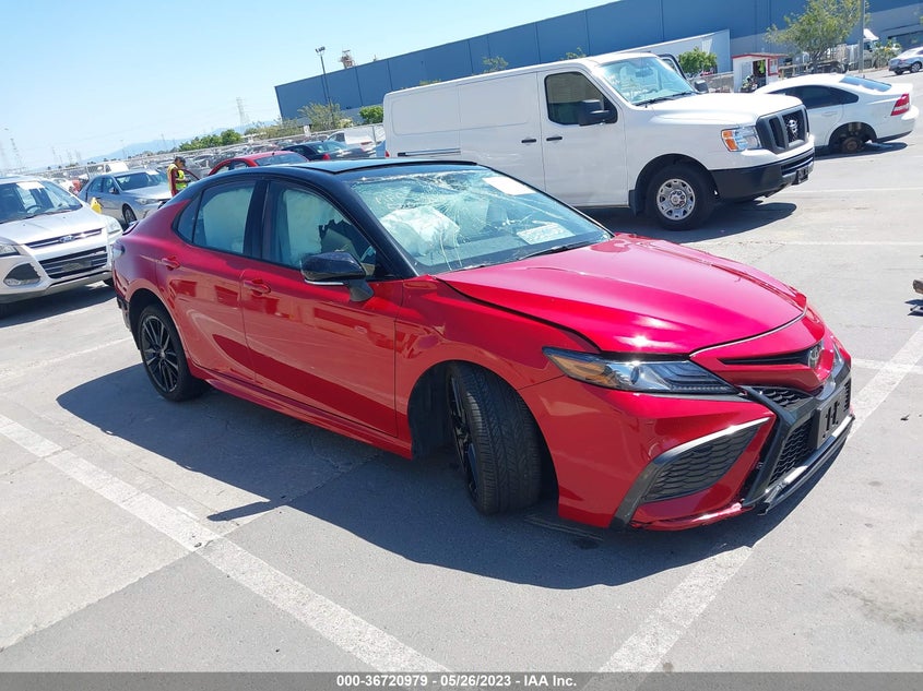 VIN 4T1K61BK9NU072080 2022 TOYOTA CAMRY XSE