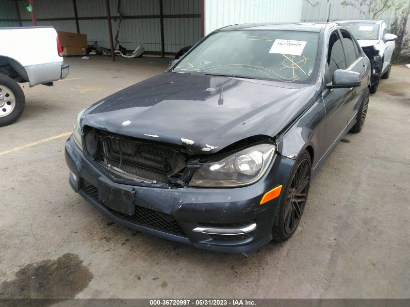 2013 MERCEDES-BENZ C-CLASS C 250 - WDDGF4HB2DR270509