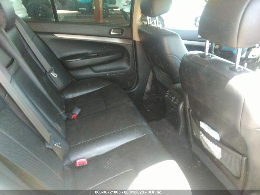 2013 INFINITI G37 SEDAN JOURNEY JN1CV6AP9DM300442