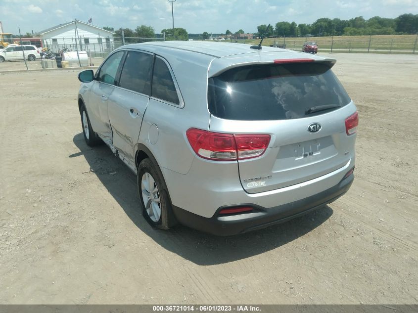 2017 KIA SORENTO L - 5XYPG4A36HG254361