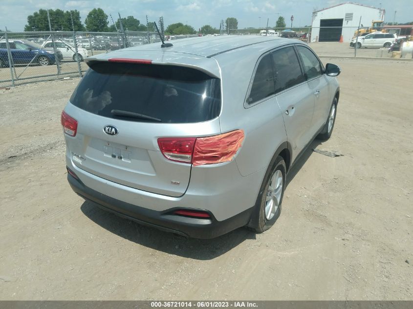 2017 KIA SORENTO L - 5XYPG4A36HG254361