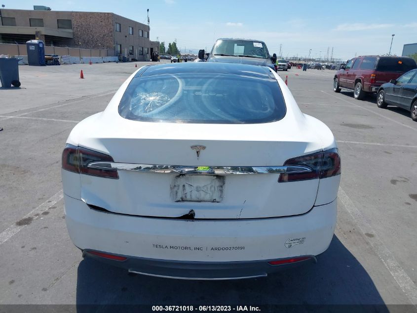 2014 TESLA MODEL S 60 KWH BATTERY/P85 - 5YJSA1H17EFP32255