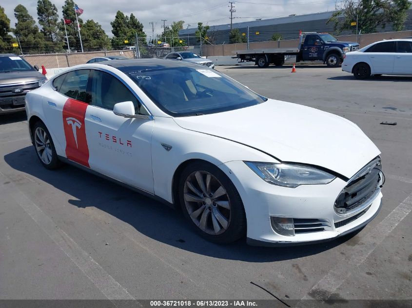 2014 TESLA MODEL S 60 KWH BATTERY/P85 - 5YJSA1H17EFP32255