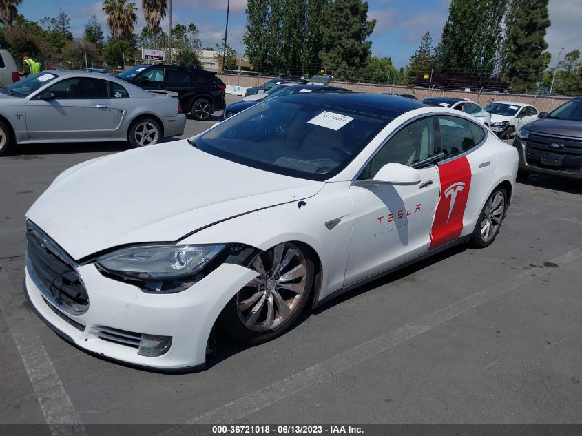 2014 TESLA MODEL S 60 KWH BATTERY/P85 - 5YJSA1H17EFP32255